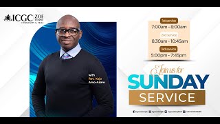 SUNDAY SERVICE WITH REV KOJO AMOASARE [upl. by Ycrem]