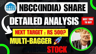 NBCC Detailed Analysis amp Review🔥NBCC Share Price Target [upl. by Ihcekn558]