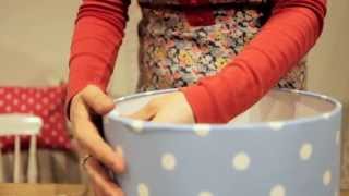 Make your own Cath Kidston lampshade [upl. by Francyne]