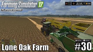 STRAW PELLETS  Lone Oak Farm  Timelapse 30  Farming Simulator 17 [upl. by Travus]