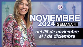 💥MERCURIO RETRO Y LUNA NUEVA SEMANA DEL 25 DE NOVIEMBRE AL 1 DE DICIEMBRE 💥 [upl. by Lander]