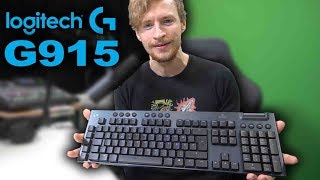 kabellos mechanisch und ziemlich flach  Logitech G915 Lightspeed Review [upl. by Pearse912]