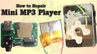 how to repair mini mp3 player [upl. by Oly]