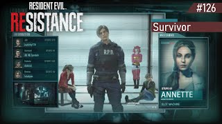 Resident Evil Resistance PC  Survivor  Leon Kennedy Sam mod VS Annette Birkin bot controlled [upl. by Ennaeel]