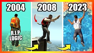 Evolution of PARACHUTES LOGIC 2 in GTA Games 2004 → 2023 [upl. by Nickie437]