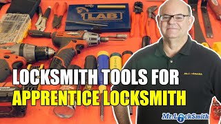 Locksmith Tools for the Apprentice Locksmith 2024 [upl. by Elinore978]