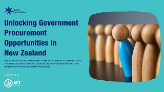 Unlocking Government Procurement Opportunities in New Zealand [upl. by Felice]