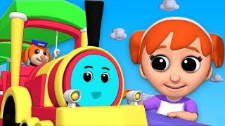 Gadi Aayi Chuk Chuk  गाड़ी आयी जुक जुक  Hindi Nursery Rhymes  Hindi Cartooon Song  Kids Tv India [upl. by Yesnikcm]