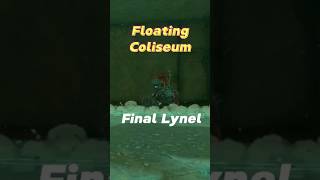 Armored Lynel in the Floating Coliseum zeldatearsofkingdom tearsofthekingdom [upl. by Hallerson]