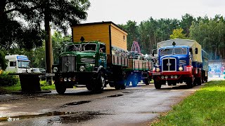 Abfahrt historischer Fahrzeuge aus dem TechnikPark Altmark Wischer 2024 [upl. by Gardas]