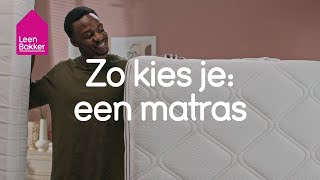 Welk type matras past het beste bij jou [upl. by Eiffub]