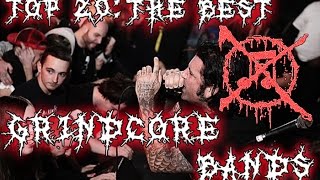 Top 20 The Best GRINDCORE Bands [upl. by Wade168]