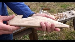 How To Make Traditional Wooden Tent Pegs [upl. by Dillie]