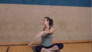 Donna Dowson yoga part 1 [upl. by Esinned876]