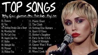 TOP SONGS 2023  Miley Cyrus  Greatest Hits  Best Songs  PlayList [upl. by Chancey]