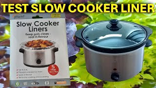 SLOW COOKER LINER 163 GEORGE SLOW COOKER [upl. by Ennayllek]