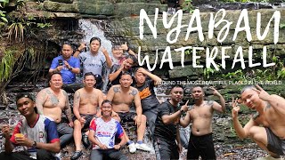 Nyabau Waterfall Tempat Menarik Untuk Aktiviti Hiking Mandi Manda BBQ Dan Camping waterfall [upl. by Hanikehs]