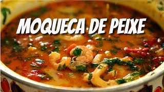 MOQUECA DE PEIXE CAMARÃO E LULA  RECEITAS DE REVEILLON  PASTA AND ROLL [upl. by Erialcyram793]