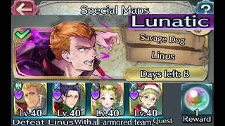 GHBBHB quests  All Armored quest Vs Fallen Linus F2P units No SIs but Seal [upl. by Lathrop801]