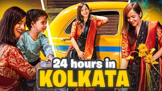 24 HOURS in Kolkata 😍 [upl. by Sanalda617]