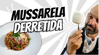 Pasta com Mozzarella Derretida SORRENTINA pasta foodlover mozzarella [upl. by Cosette]