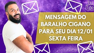 MENSAGEM DO BARALHO CIGANO PARA SEU DiA 1201 SEXTA FEIRA [upl. by Essej595]