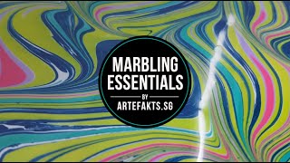 Marbling Essentials by Artefakts How to prepare alum and size for marbling [upl. by Charbonnier]