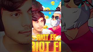 RIOTFFOFFICIAL ke sath kya hoo gaya 🥺 shorts freefire [upl. by Chemosh]