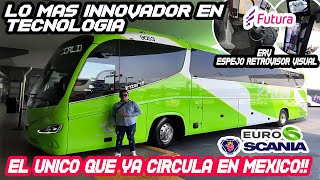 CONOCE el MAS NUEVO IRIZAR i8 Efficient SCANIA NÜVAK euro 6 de FUTURA SELECT a DETALLEI BusoleroMX [upl. by Sivrep855]