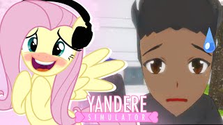 Fluttershy plays Yandere Simulator 🍉  Nyaaa  Part 2 [upl. by Swithbart]