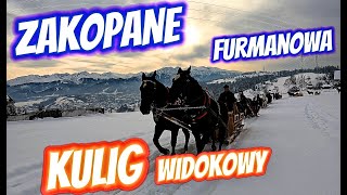 ZAKOPANE KULIG WIDOKOWY FURMANOWA zwiastun [upl. by Anib956]