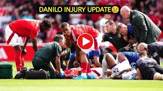 danilo injury full video  danilo injury  danilo injury Vs bournemouth  Nottingham Vs bournemouth [upl. by Rogerio]