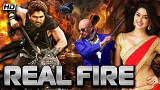 Allu Arjun New South Action Hindi Dubbed Movie 2024  Allu Arjun Action Movie 2024  Real Fire Movie [upl. by Llywellyn]