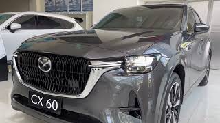 MAZDA CX 60 ELITE HYBRID AWD 2024  Exterior amp Interior Footage [upl. by Pliam]