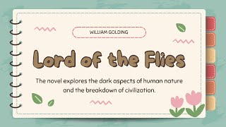 Lord of the flies by William Golding  Presentation Sumaiya Rahman  KNGC [upl. by Stover426]