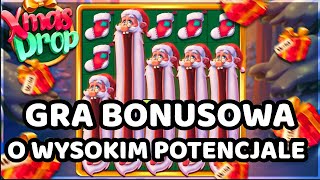 KASYNO ONLINE NA PRAWDZIWE PIENIĄDZE GRA BONUSOWA O WYSOKIM POTENCJALE NA SLOCIE XMAS DROP [upl. by Urd751]