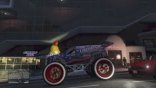 GTA 5 Monster Truck quotThe Liberatorquot Modificada [upl. by Arden]