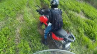 Aprilia Caponord off road [upl. by Darton]