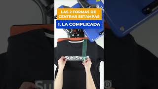 Como Centrar Diseños En Remeras  Como Sublimar Remeras  Como Estampar Remeras [upl. by Auhoj]