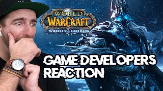 World of Warcraft Wrath of the Lich King Cinematic Trailer Reaction [upl. by Lleirbag]