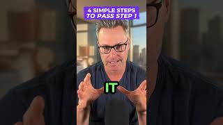 4 Steps To Pass USMLE Step 1 [upl. by Millisent]