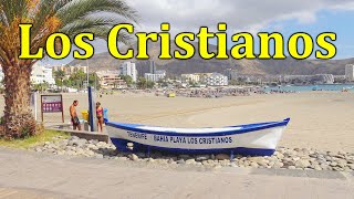 Los Cristianos Tenerife  Beach and Promenade [upl. by Hasila651]