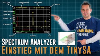 Spektrumanalysator ðŸ“ˆ Einstieg mit dem Tiny SA Ultra [upl. by Borrell]