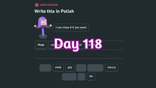 Learning Polish every day until Im fluent  Day 118 [upl. by Etheline]