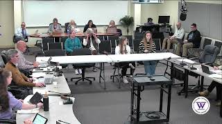 WCSD BOE November 11 2014 Monthly Meeting [upl. by Yonita]