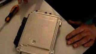 How to open a new ECU Bosch ME7910 [upl. by Natiha294]