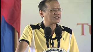 Inauguration of the Ninoy Aquino Bridge Speech 8182014 [upl. by Magdalene]