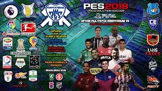 Option FilePatch VinnyXtreme V5 PS4  PES 2018 ATUALIZADO 20012018 [upl. by Artemisia36]