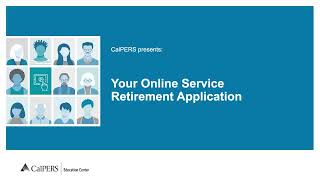 Your Online Service Retirement Application [upl. by Aleen]