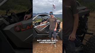 Did a little trail riding with the beast 🔥🤠 larueperformance larueturbos boosted [upl. by Bindman]